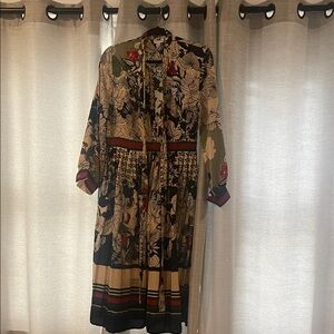 Floral Multi-Color Women's Dress